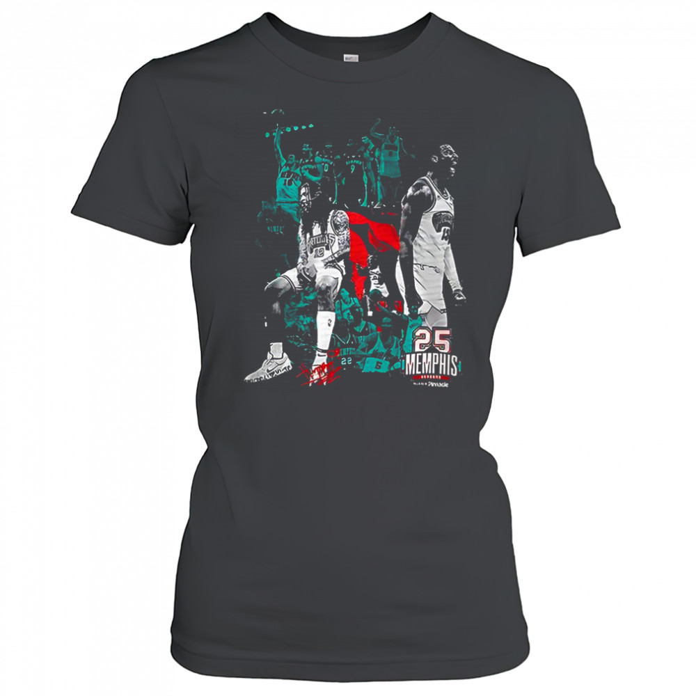 Ja Morant and Jaren Jackson Jr 25 Memphis Grizzlies signature shirt