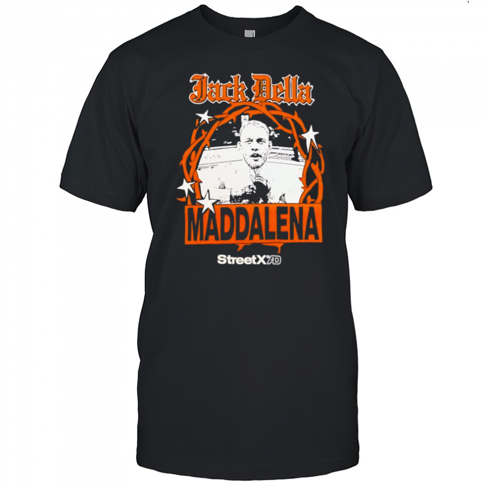 Jack Della Maddalena x StreetXAD graphic featuring shirt