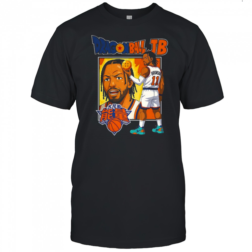 Jalen Brunson New York Knicks NBA Dragon Ball Jb Anime style shirt
