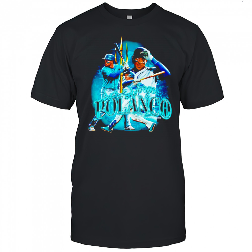 Jorge Polanco Seattle Mariners baseball signature shirt