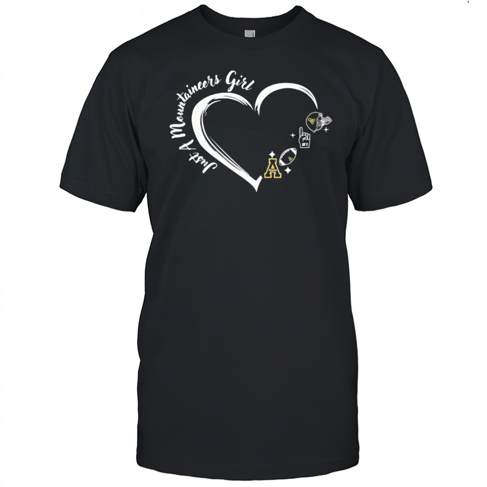 Just A Appalachian State Mountaineers Girl shirt