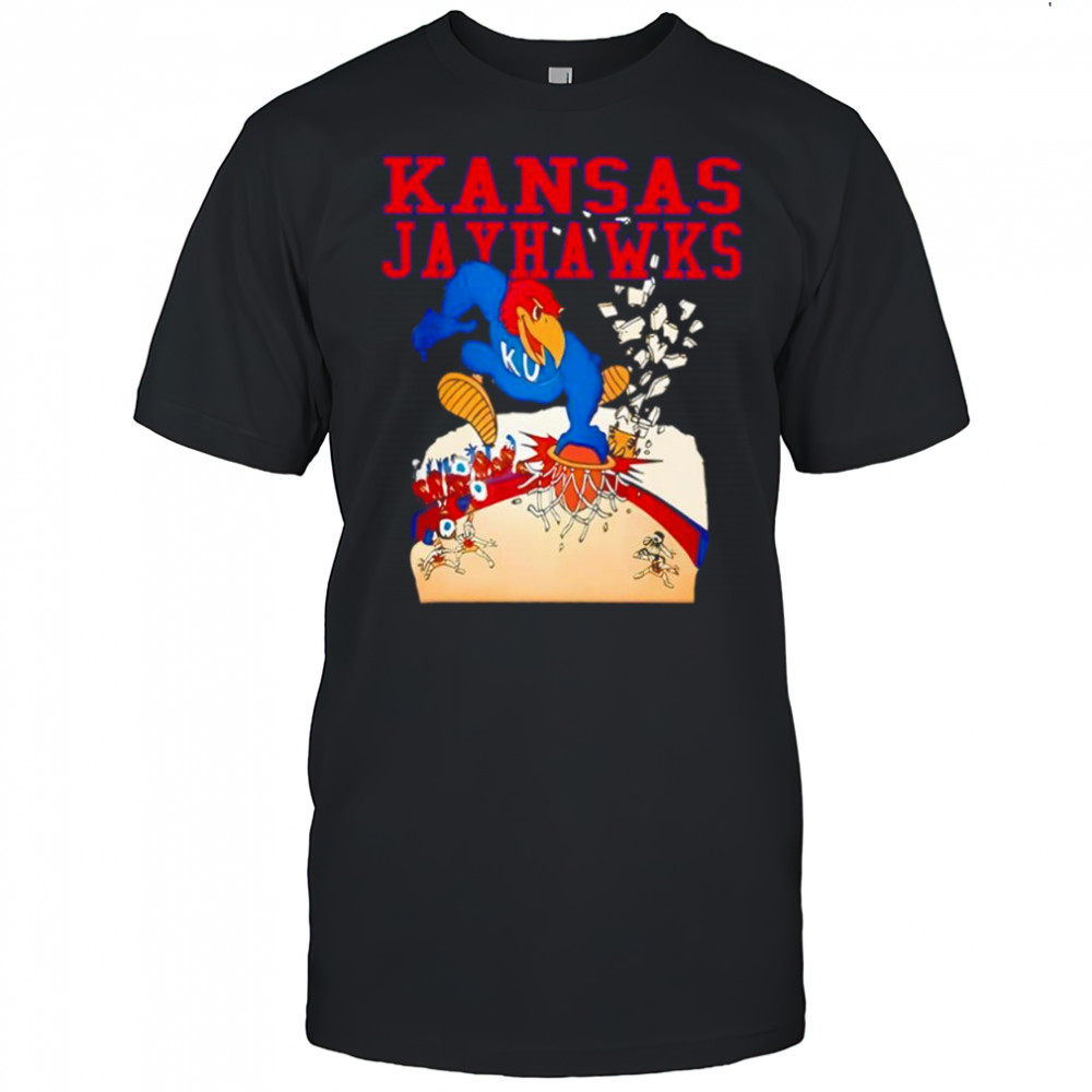 Kansas Jayhawks Slam Dunk shirt