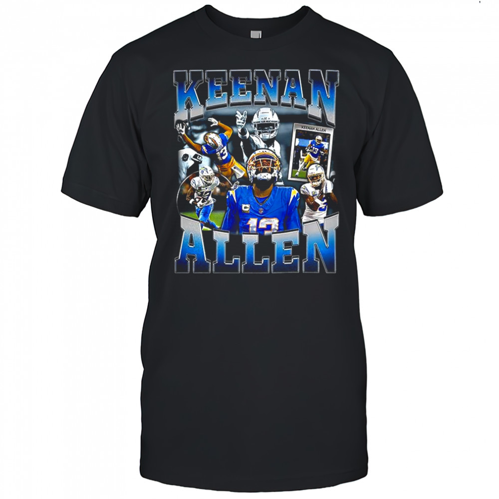 Keenan Allen Los Angeles Chargers football player collage vintage shirt