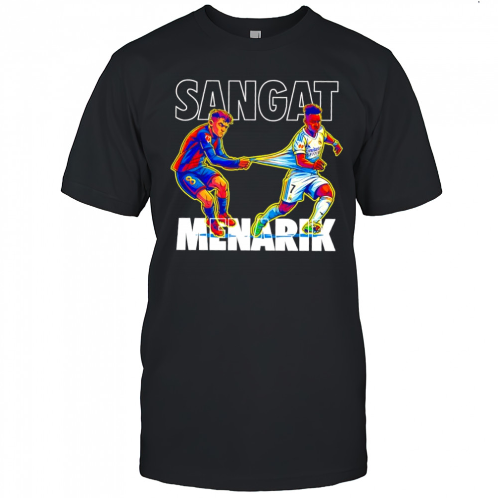 Lamine Yamal Fc Barcelona and Vinícius Júnior Real Madrid El Clásico Sangat Menarik shirt