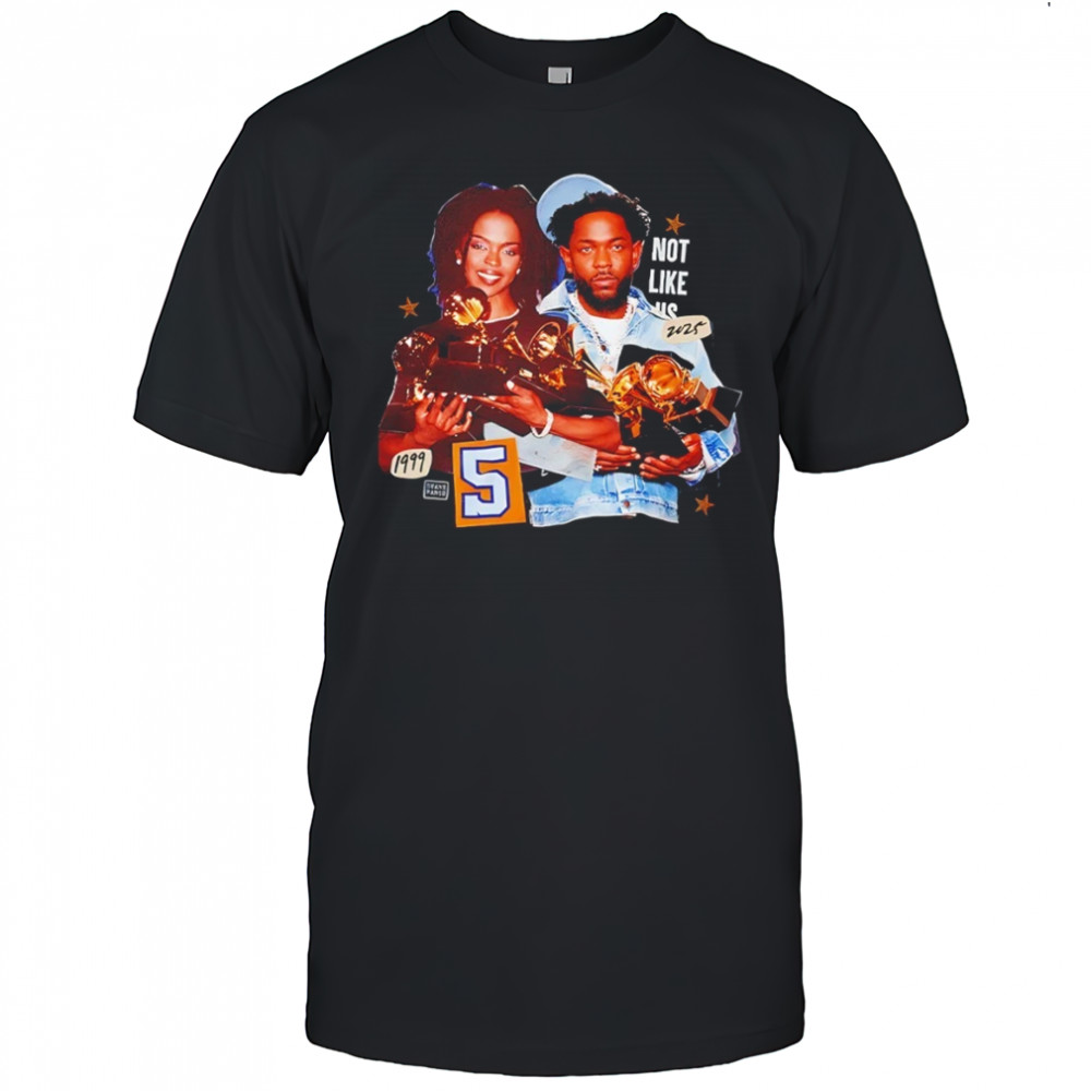 Lauryn Hill x Kendrick Lamar not like us 2025 shirt