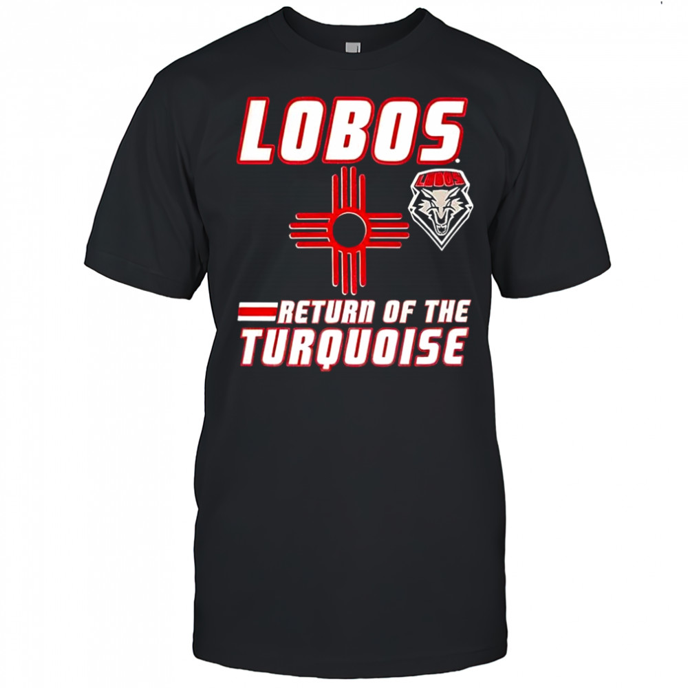 Lobos return of the turquoise shirt