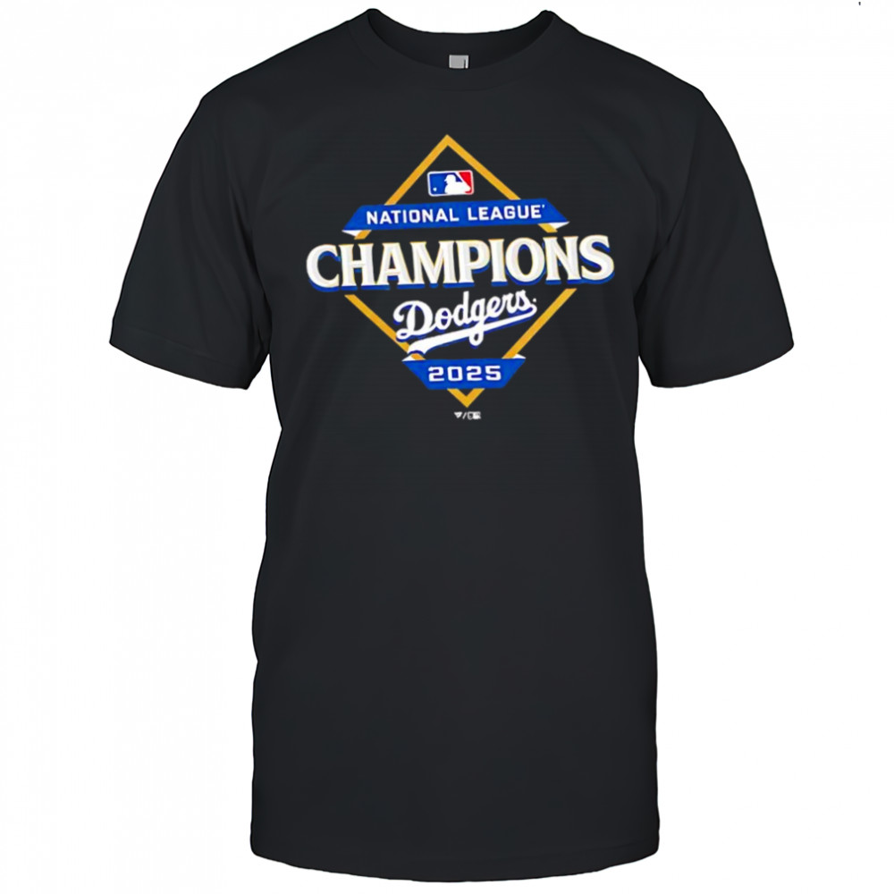 Los Angeles Dodgers 2025 NLCS Champions MLB logo shirt