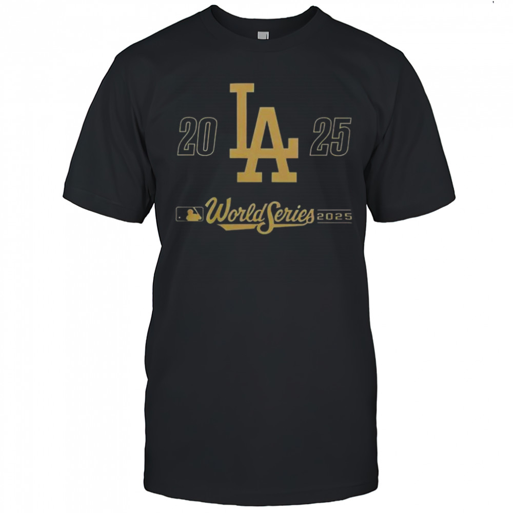 Los Angeles Dodgers 2025 World Series World Wide T-Shirt