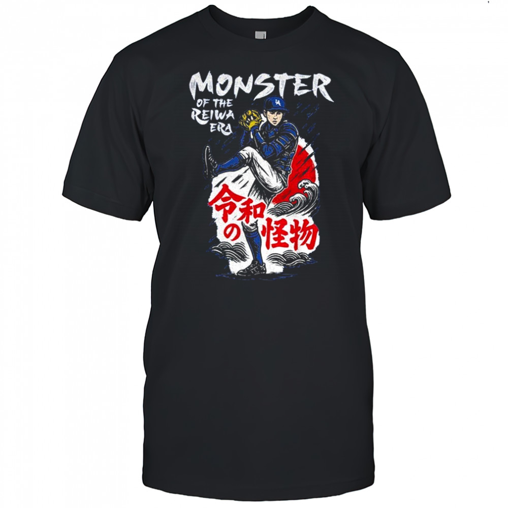 Los Angeles Dodgers Monster of the Reiwa Era shirt