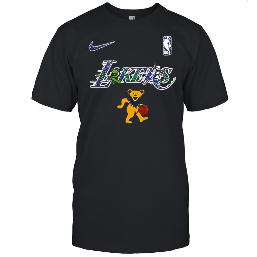 Los Angeles Lakers Grateful Dead 60th anniversary bears shirt