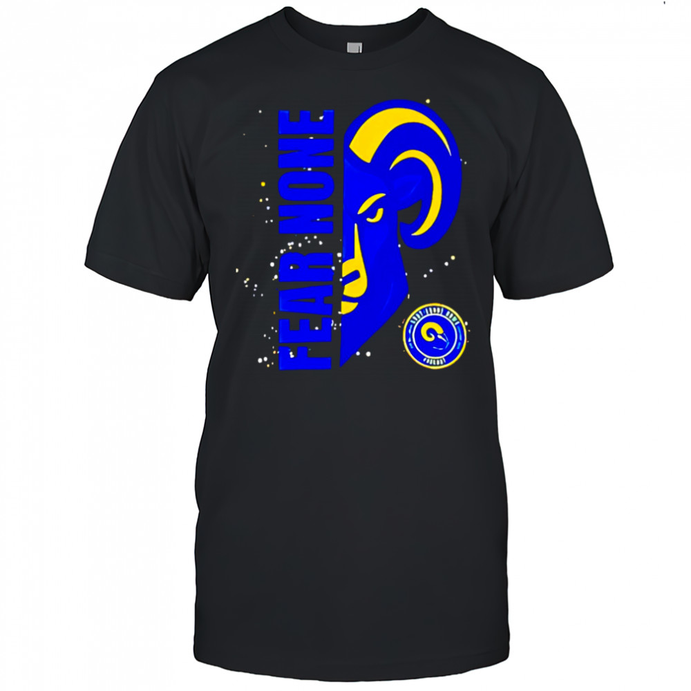 Los Angeles Rams Fear None logo shirt