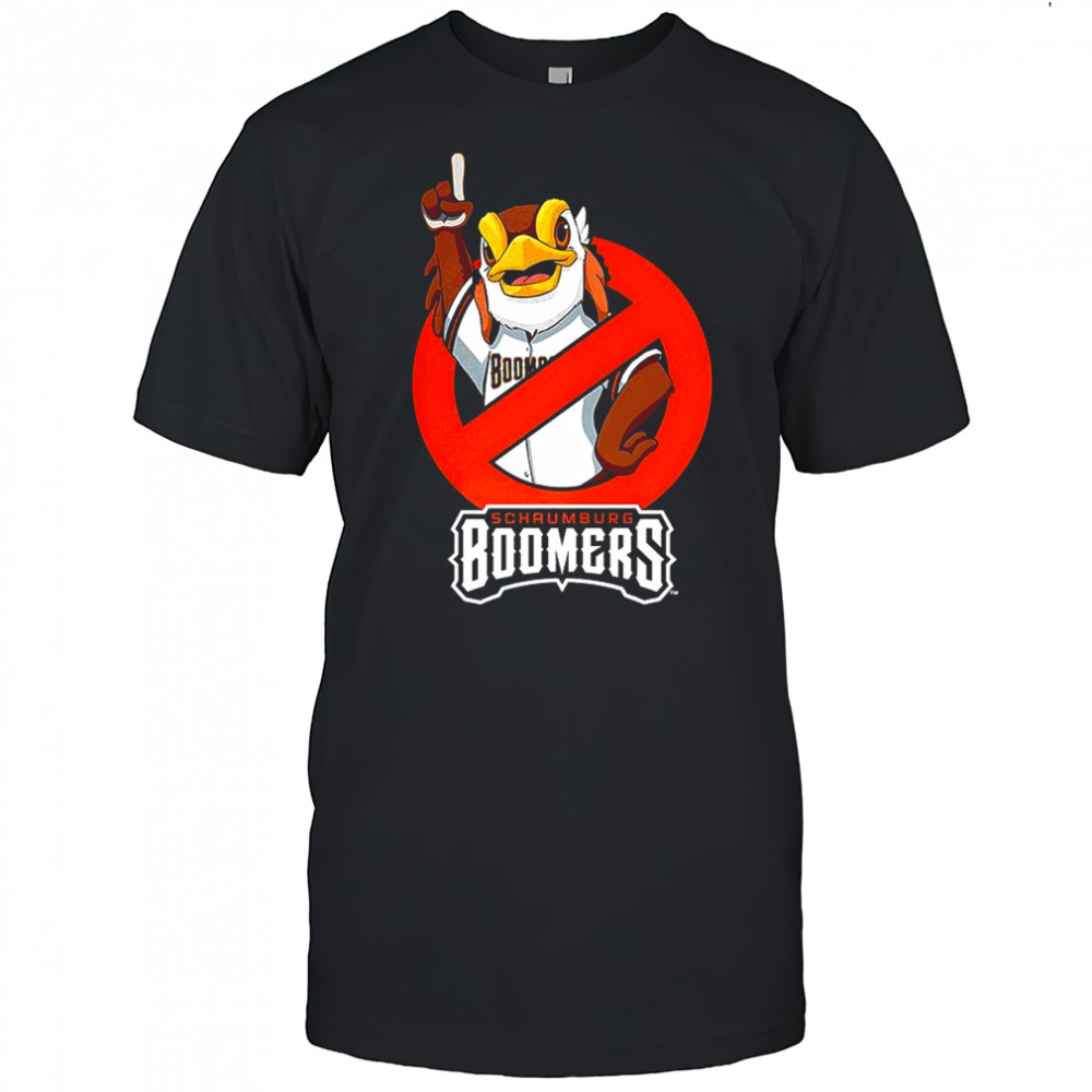 Los Boomers baseball Coop pointing logo mascot shirt