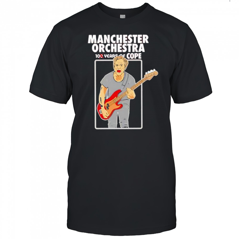 Manchester Orchestra 100 years of album Cope shirt