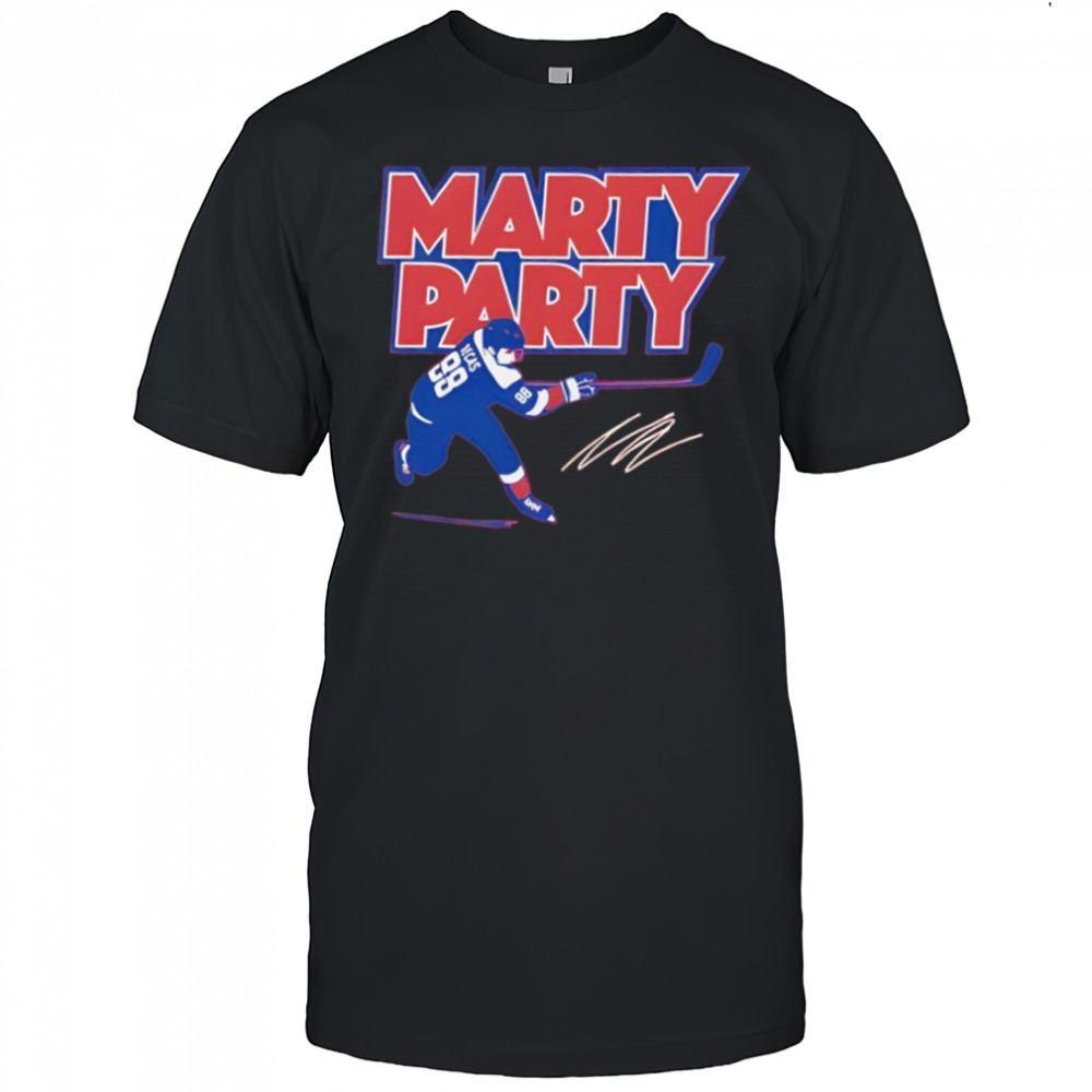 Martin Necas Marty Party Signature Shirt
