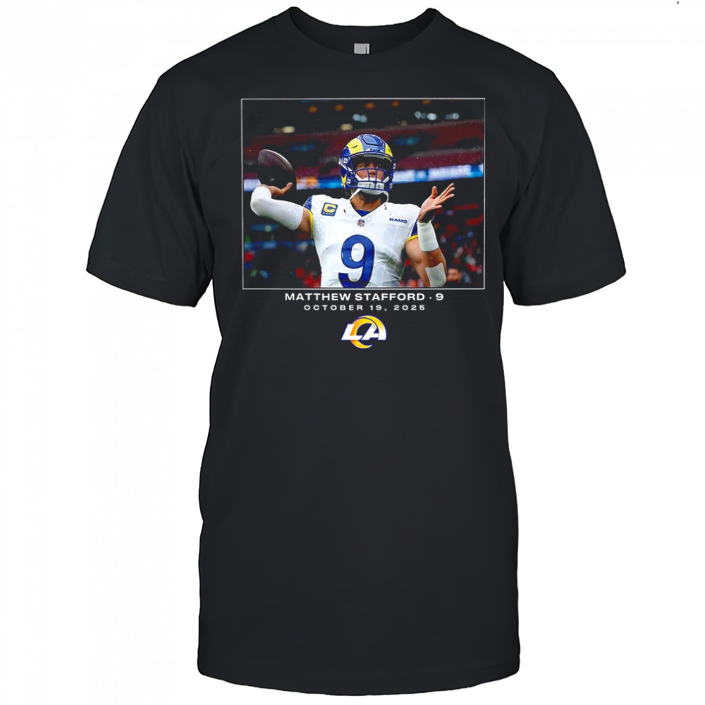 Matthew Stafford Los Angeles Rams NFL Week 7 2025 shirt