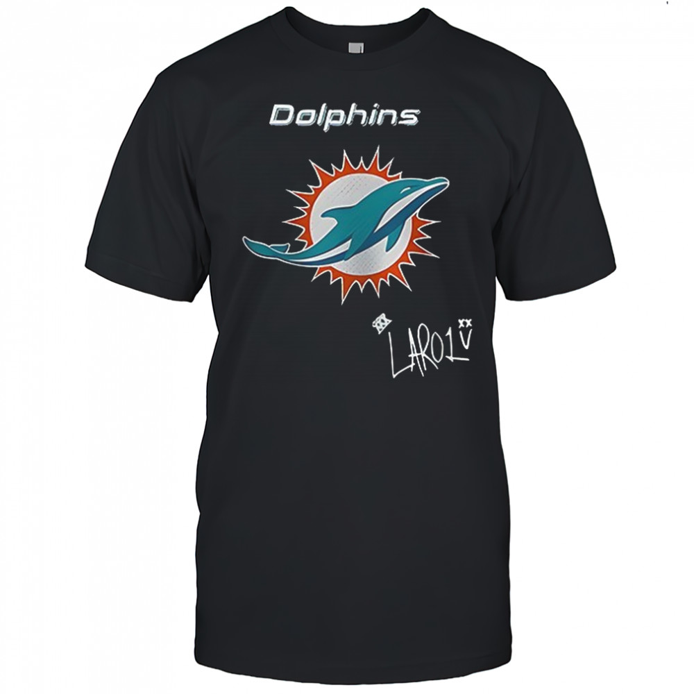 Miami Dolphins Kid LAROI Berlin Game 2025 logo shirt