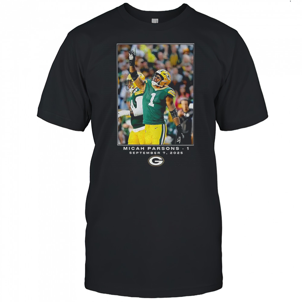 Micah Parsons Green Bay Packers football NFL Week 1 shirt