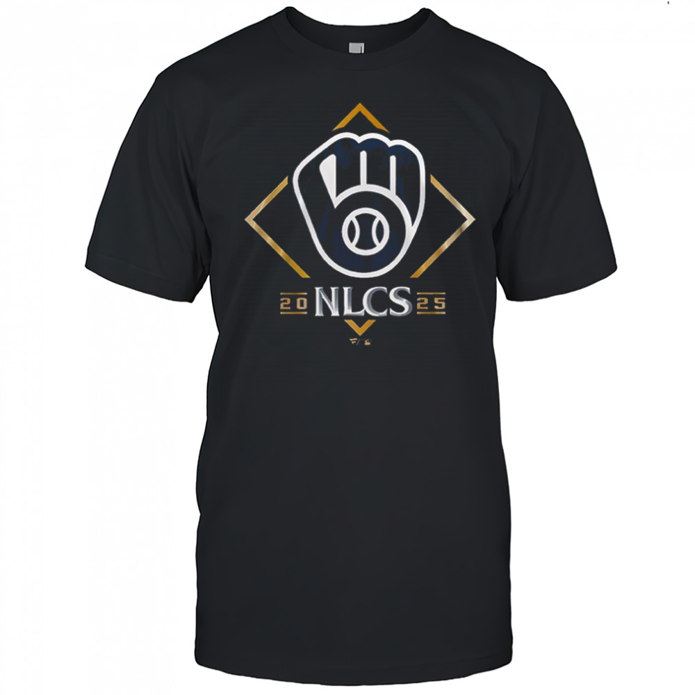 Milwaukee Brewers MLB postseason 2025 NLCS logo shirt