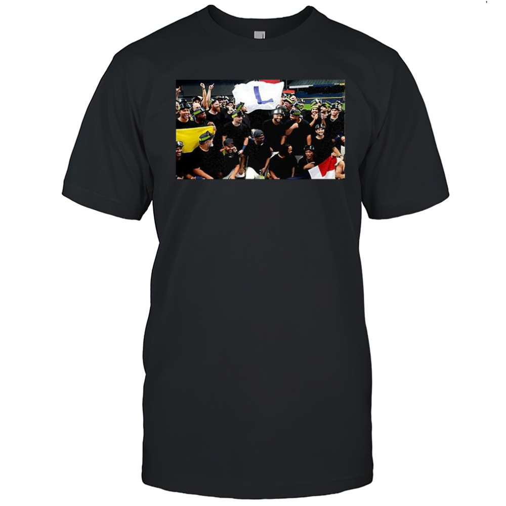 Milwaukee Brewers team L flag Game 5 of NL Division Series shirt