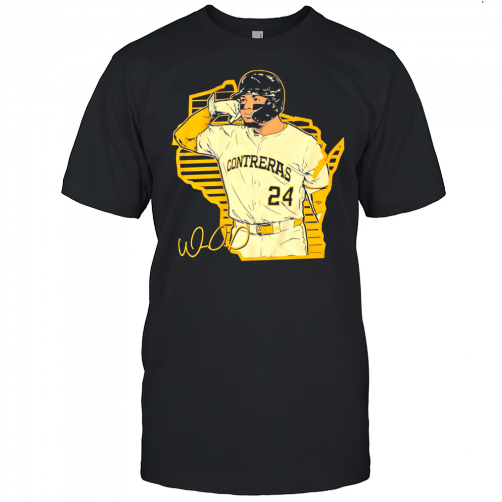 Milwaukee Brewers William Contreras signature Call the Pen shirt