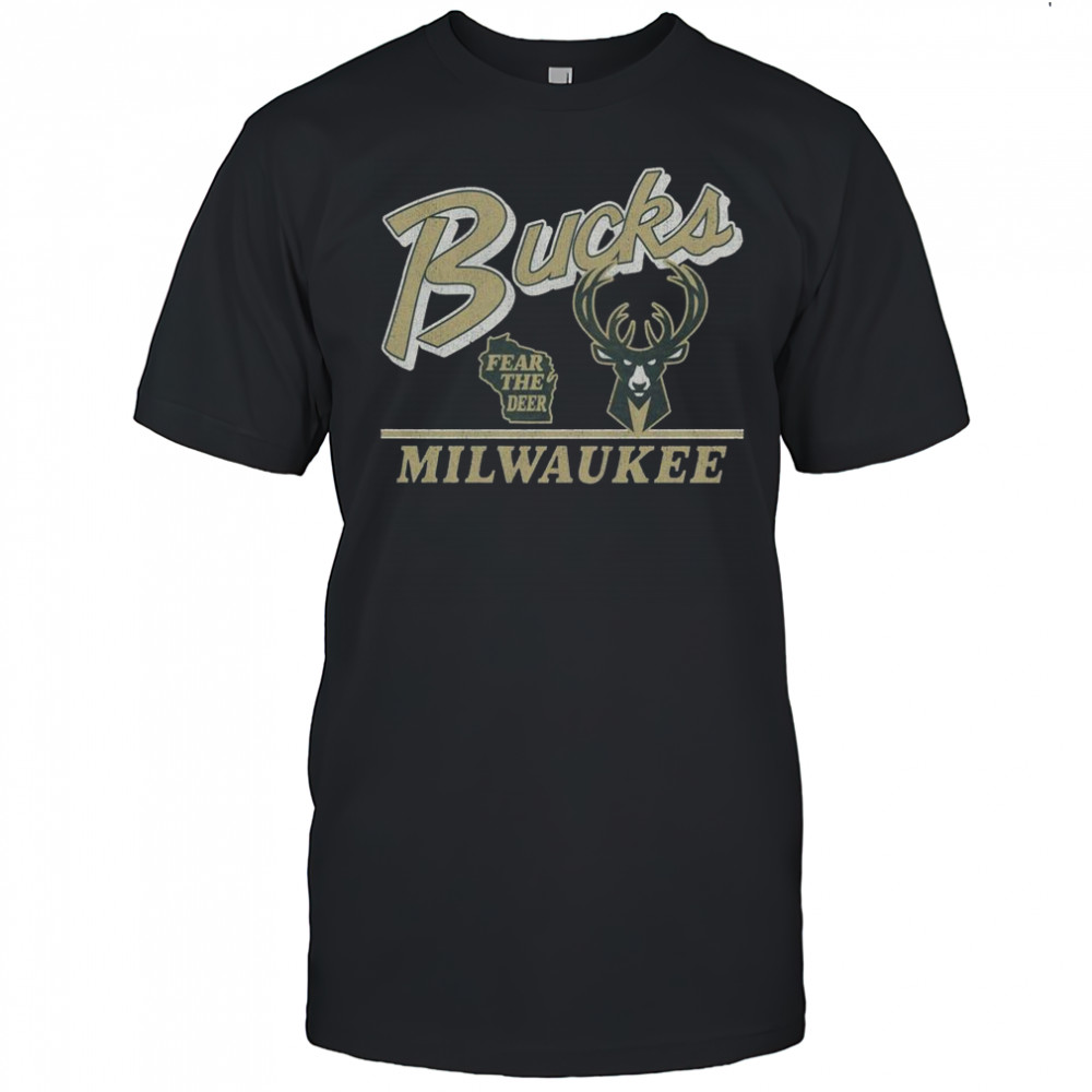 Milwaukee Bucks Fly By Vintage T-Shirt