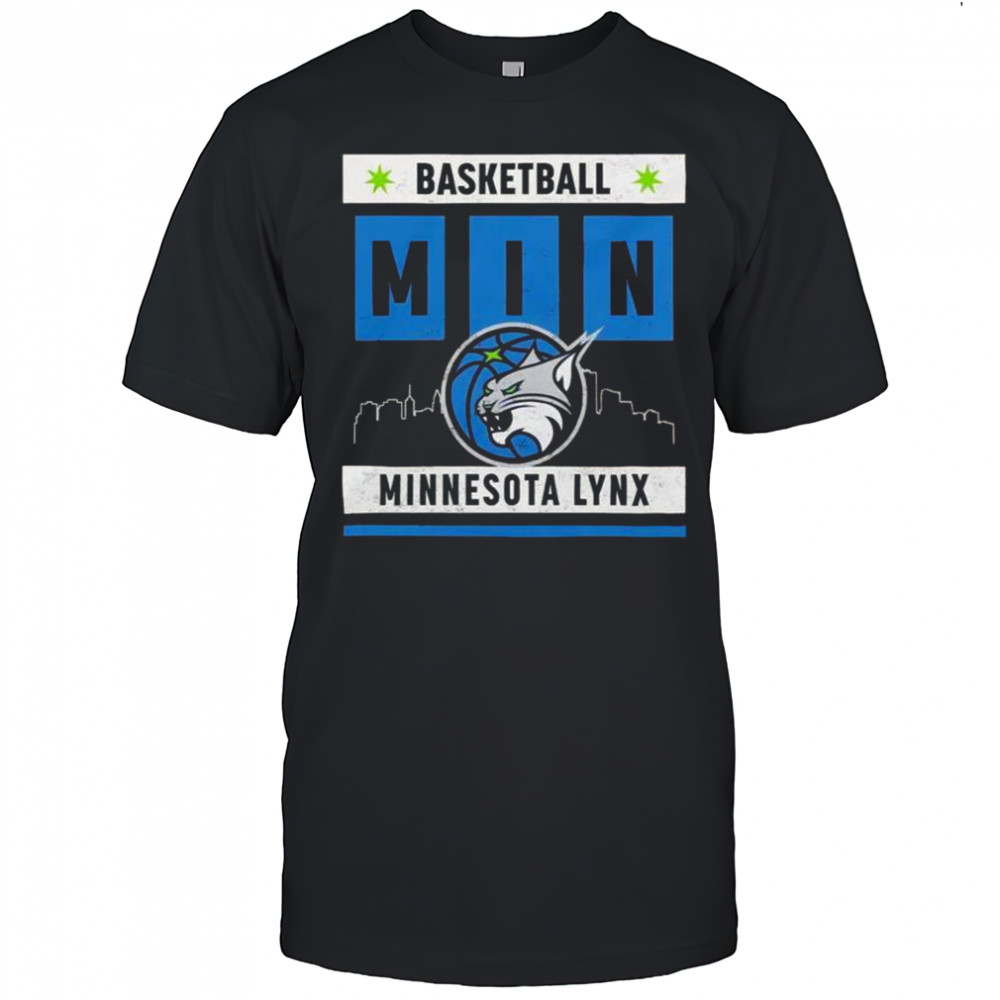 Minnesota Lynx Basketball Skyline T-Shirt