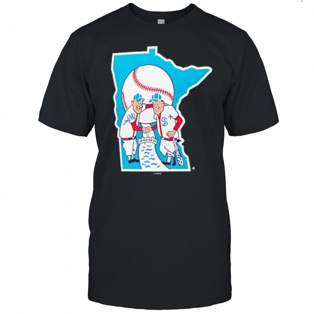 Minnesota Twins Blue Cooperstown Logo shirt