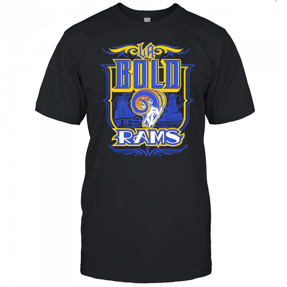 Mister Cartoon x Los Angeles Rams logo shirt