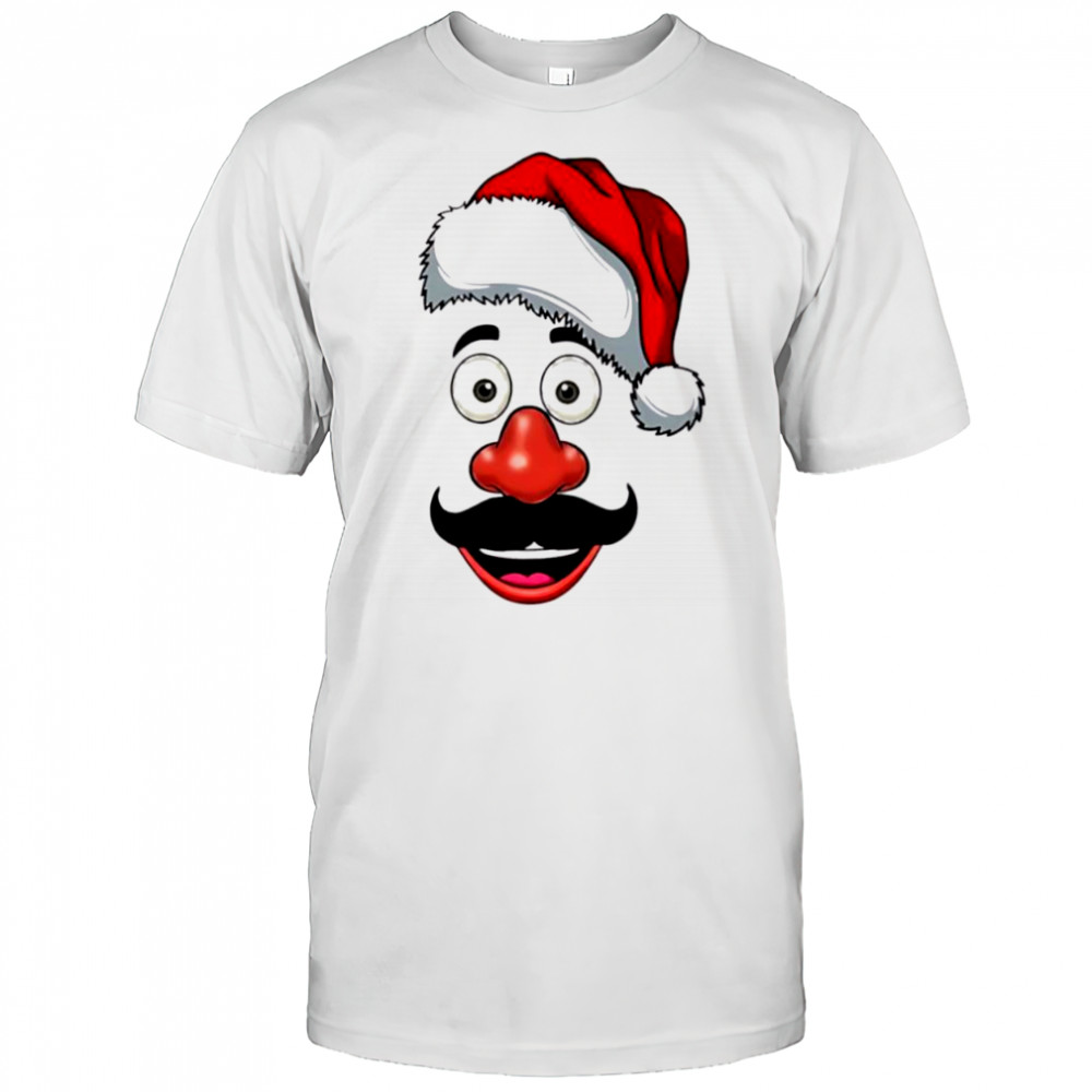 Mr Potato Head Style Christmas T-shirt