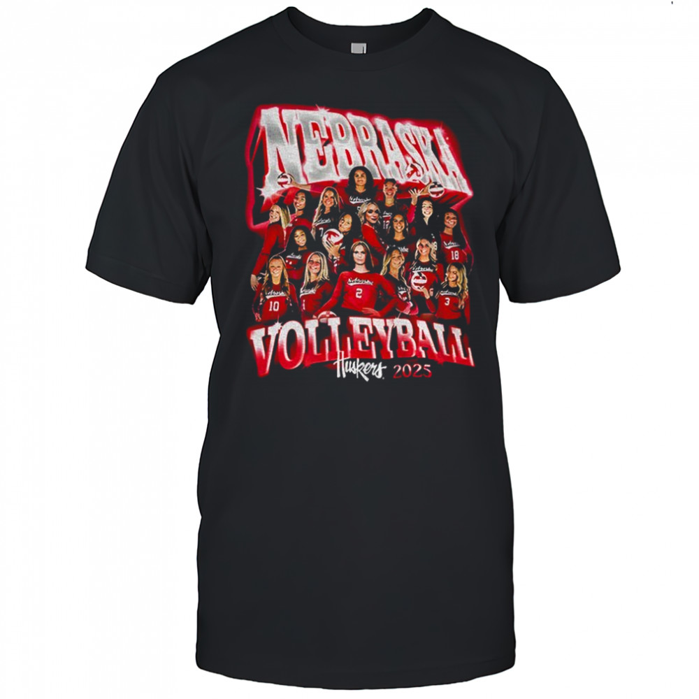 Nebraska Huskers Volleyball 2025 Game Day shirt