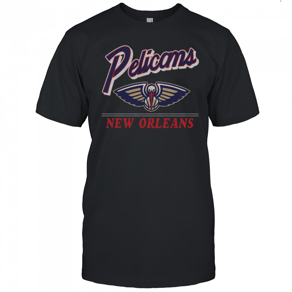 New Orleans Pelicans Fly By Vintage T-Shirt