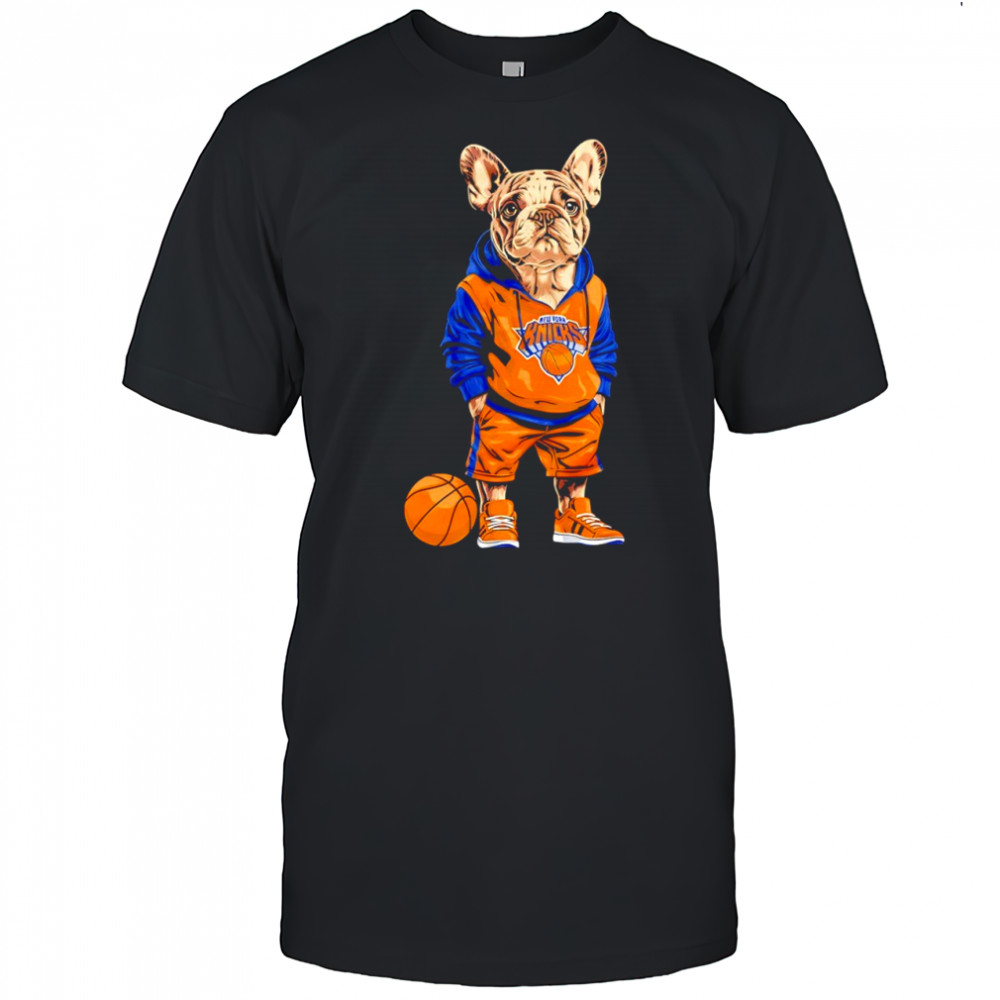 New York Knicks x Bulldog Hoop Dogs shirt