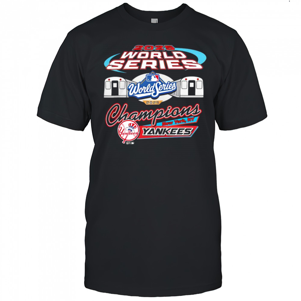 New York Yankees 2025 World Series Cooperstown Foundation shirt