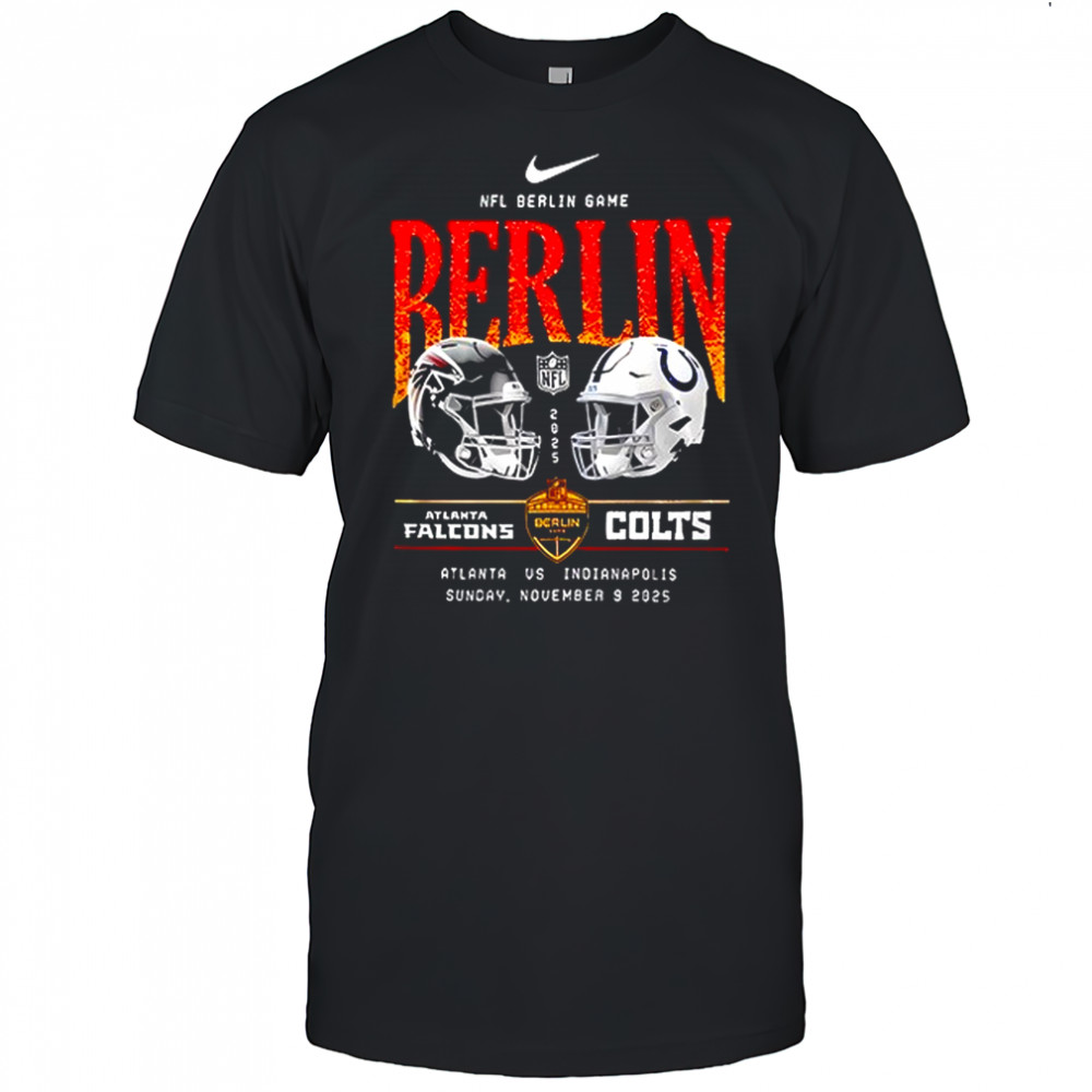 NFL Berlin Game Atlanta Falcons vs Indianapolis Colts dirty birds rally shirt