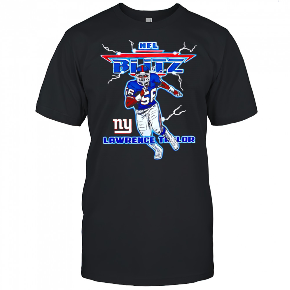 NFL Blitz Giants Lawrence Taylor New York Giants NFL shirt