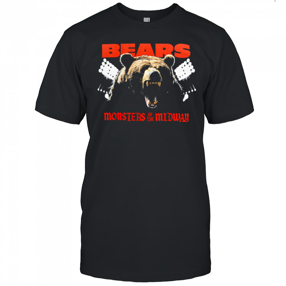 NFL Chicago Bears Photo monsters of the midway shirt