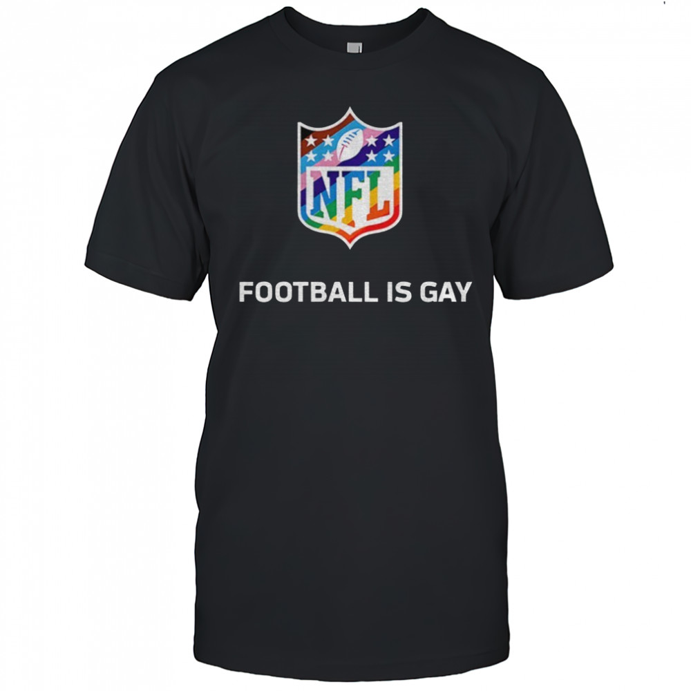 NFL Football is Gay Pride Month LGBT logo shirt