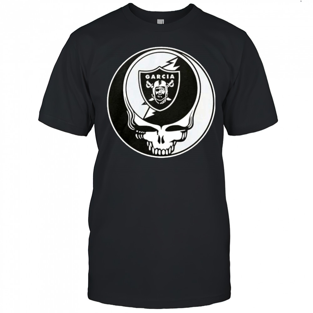NFL Oakland Riders Grateful Dead Stealie T-Shirt