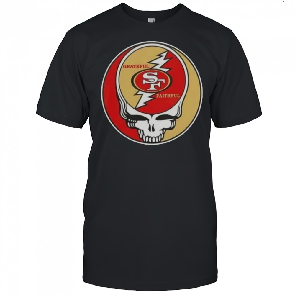 NFL San Francisco 49ers Niners Grateful Dead Stealie T-Shirt