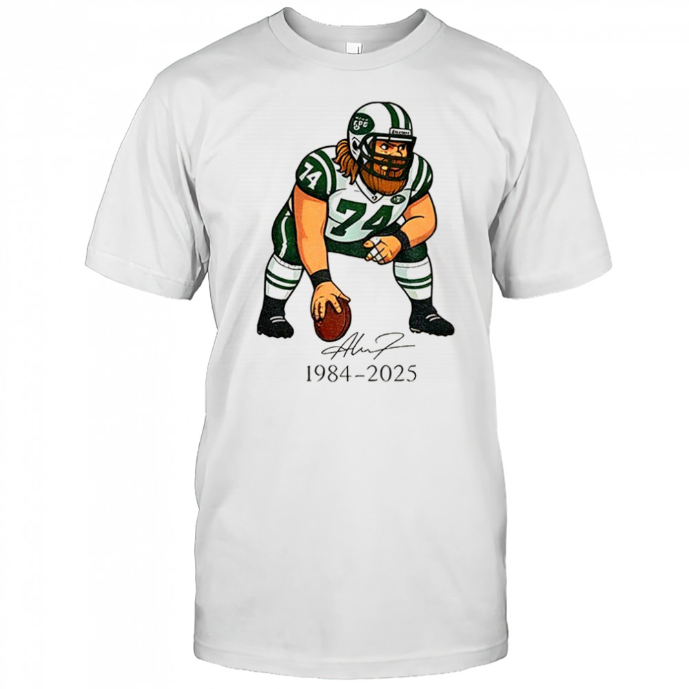 Nick Mangold New York Jets NFL Football Game day RIP 1984 2025 shirt
