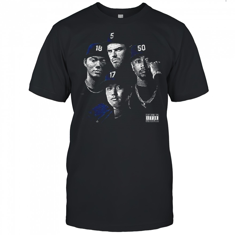 Ohtani Mookie Betts Freddie Freeman Yoshinobu Yamamoto Dodgers baseball shirt