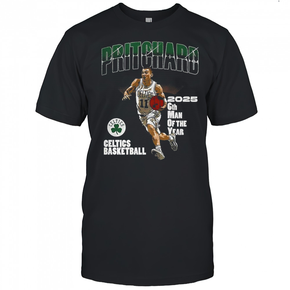 Payton Pritchard Boston Celtics NBA 2025 6th Man Of The Year number 11 shirt