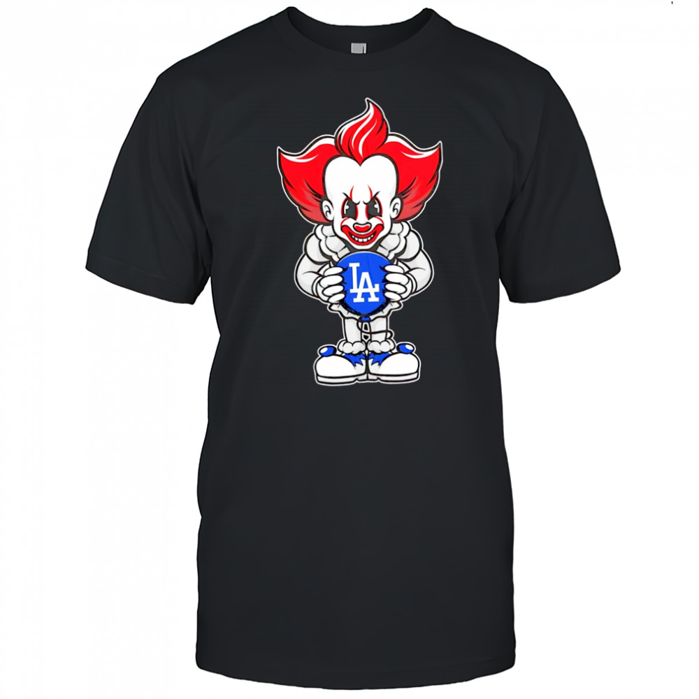 Pennywise Los Angeles Dodgers halloween T-shirts