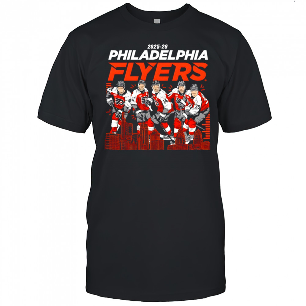 Philadelphia Flyers hockey 2025-26 shirt