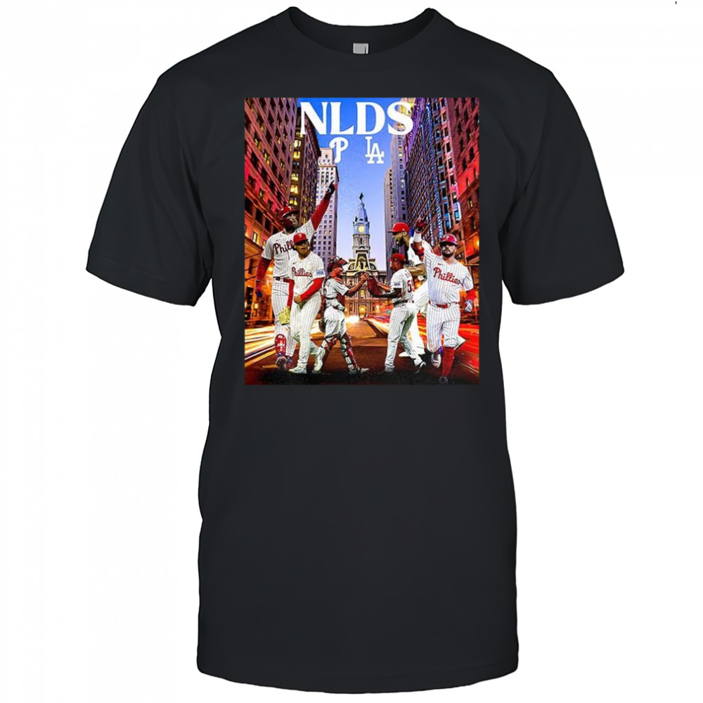 Philadelphia Phillies vs Los Angeles Dodgers NLDS shirt