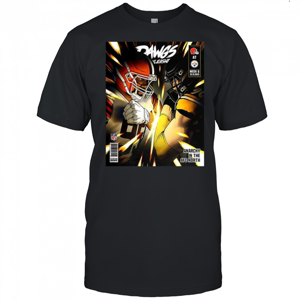 Pittsburgh Steelers vs Cleveland Browns NFL 2025 week 6 graphic shirt