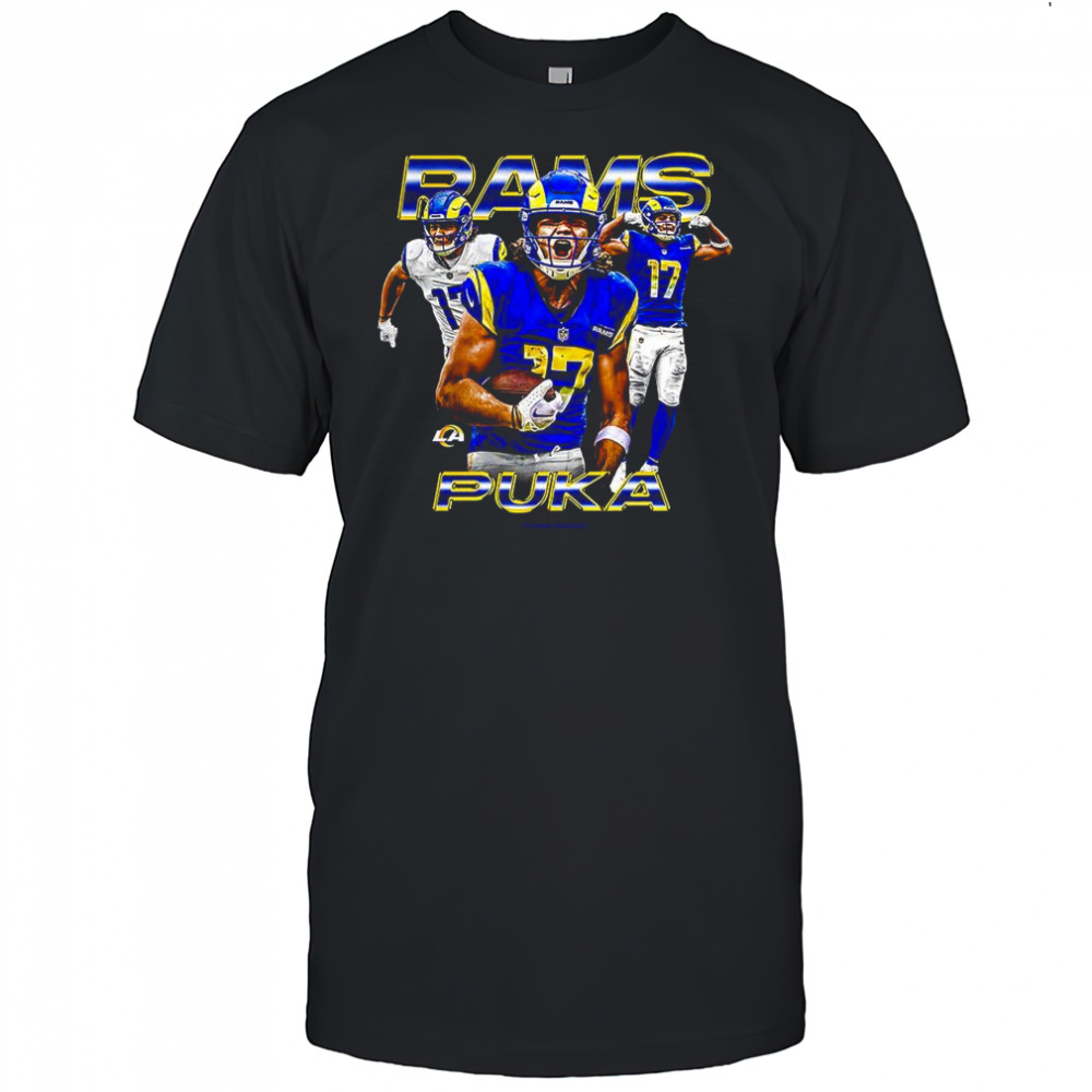 Puka Nacua Los Angeles Rams football notorious player graphic shirt