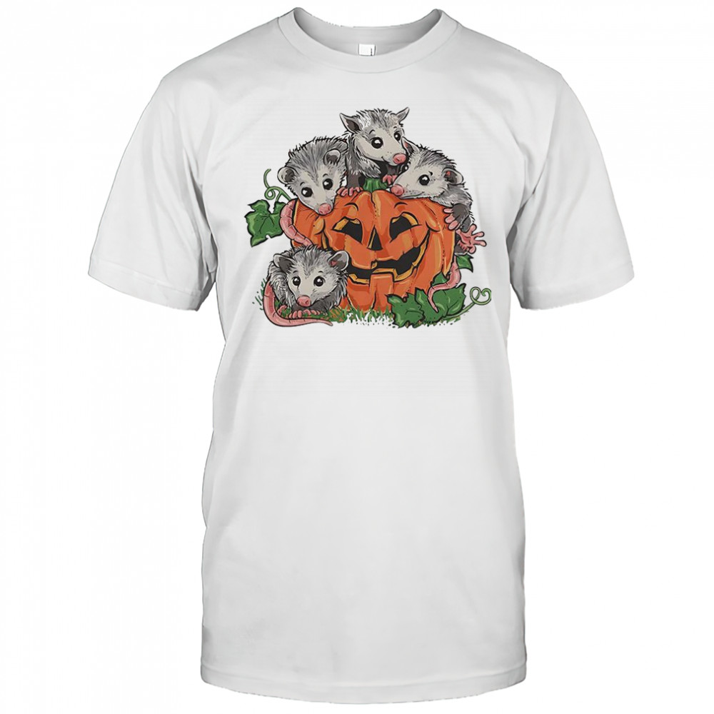 Pumpkin possums Halloween shirt