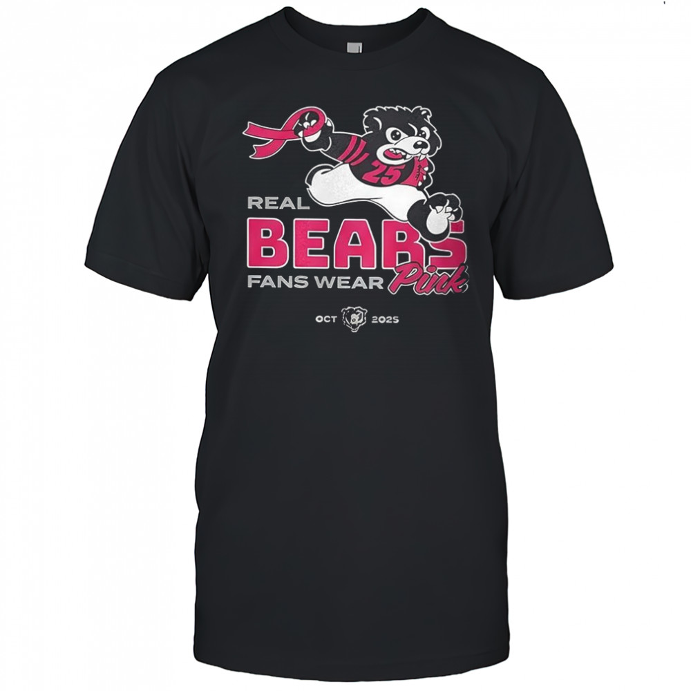 Real Bears fans Wear Pink 2025 shirt