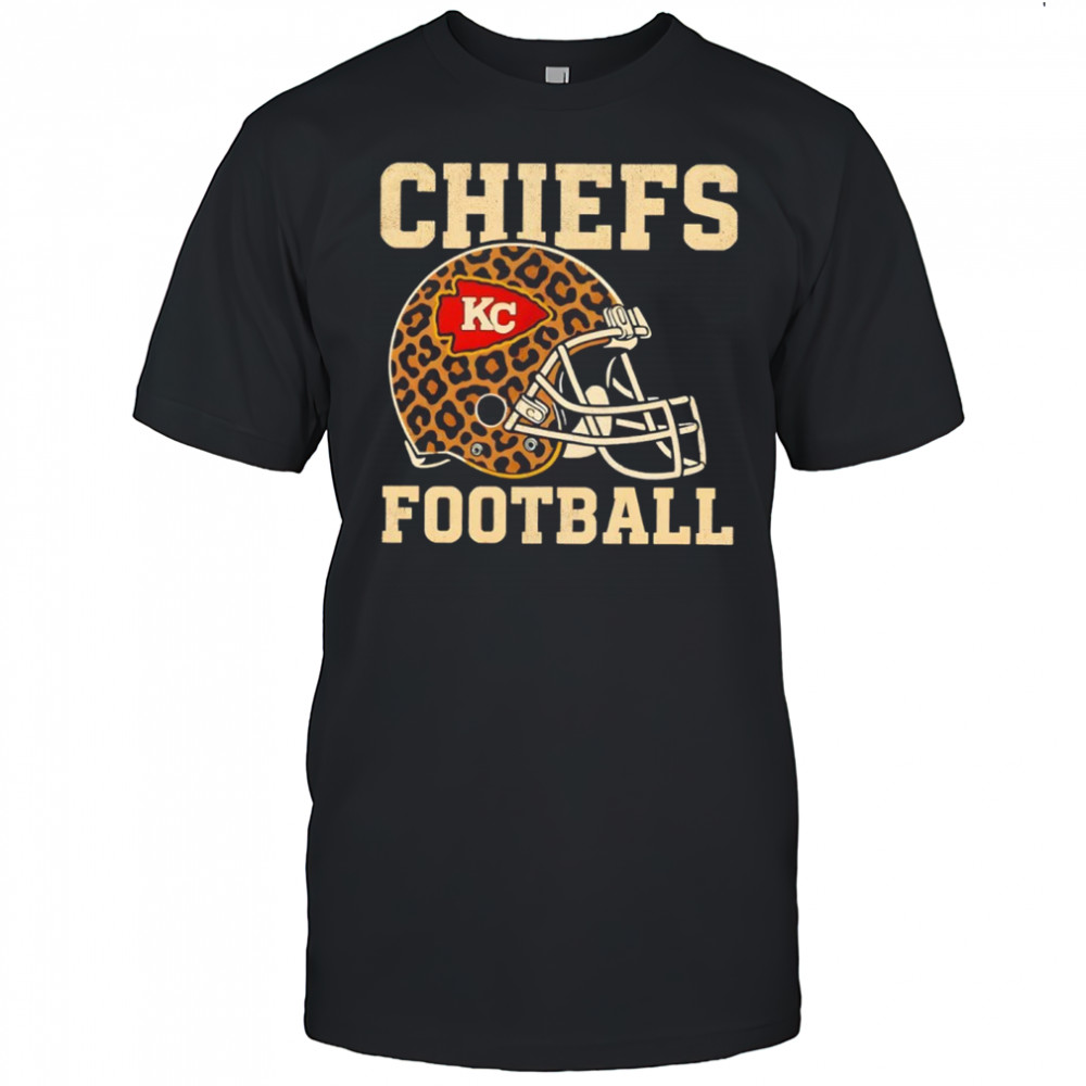 Retro Kansas City Chiefs Football Leopard NFL shirt